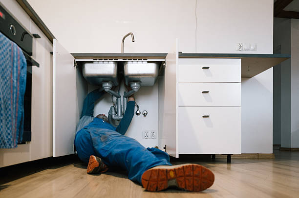 Professional Drain Cleaning technician working in Airway Heights, WA